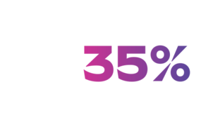 35% reduction in risk of death